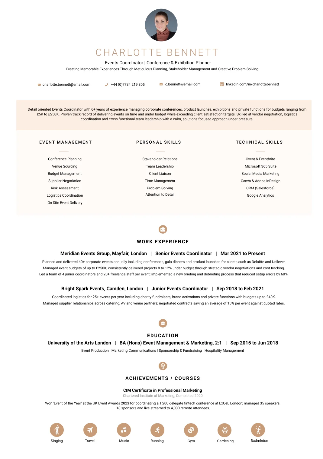 Simple Resume Template